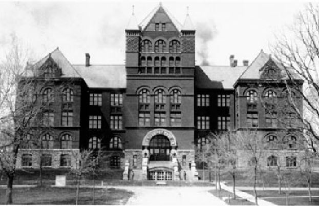 Historic Science Hall view